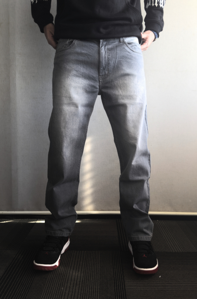 All Time Classic Wash Relaxed Straight Leg Jeans