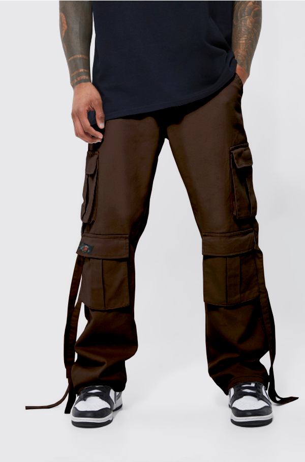 Double-Faced 3D Pockets Cargo Pants - Ready to Wear