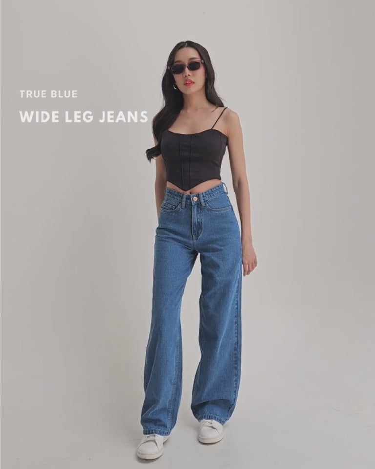 High Waisted Wide Leg Jeans