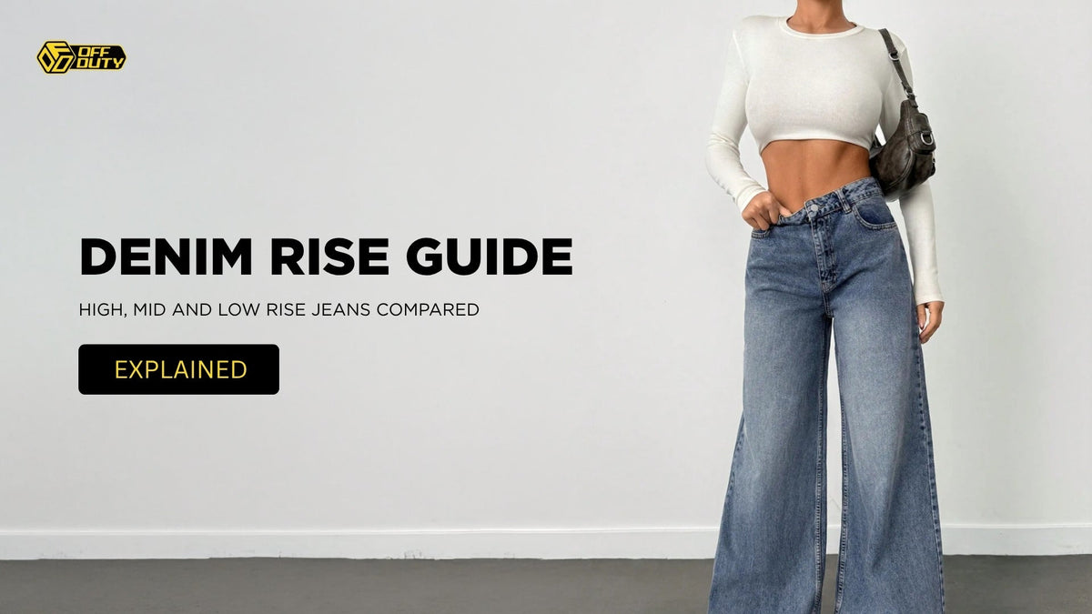 Denim Rise Guide: High, Mid and Low Rise Jeans Compared