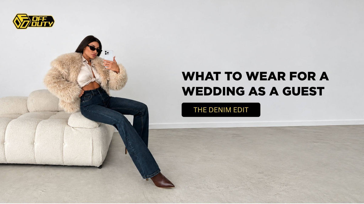 What to Wear for a Wedding as a Guest: The Denim Edit