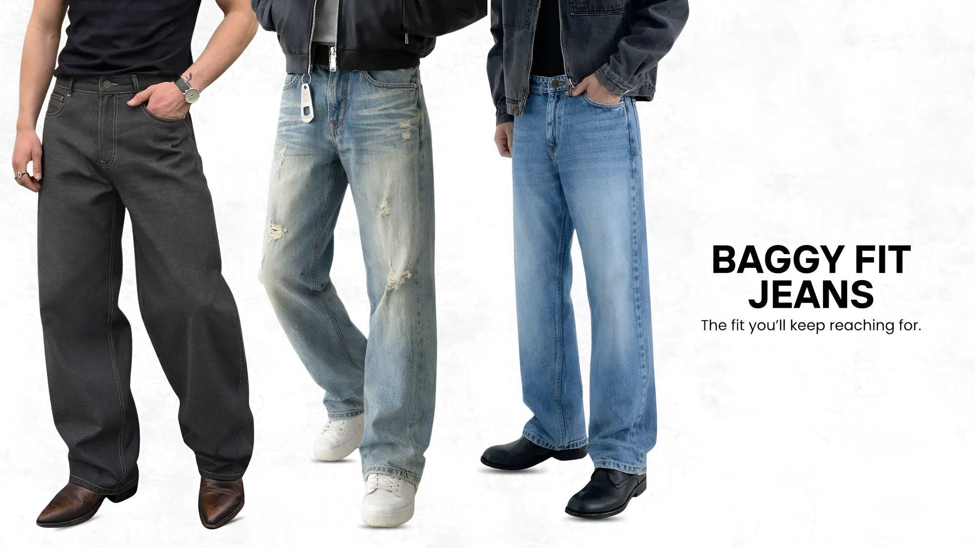 Baggy Fit Jeans Men