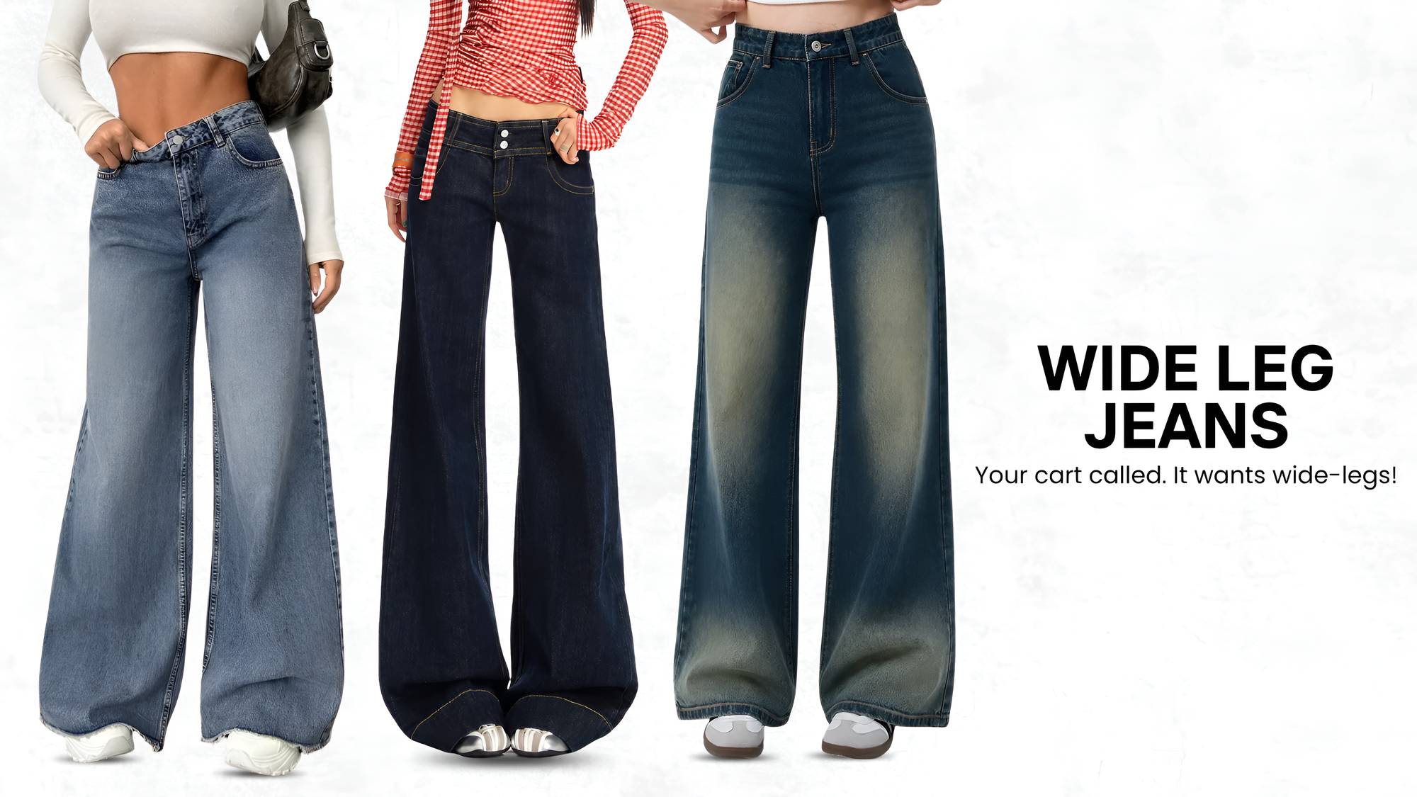Women Wide Leg Denims