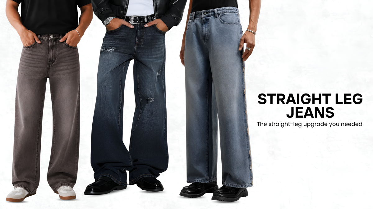 Straight Fit Jeans for Men | Off Duty India