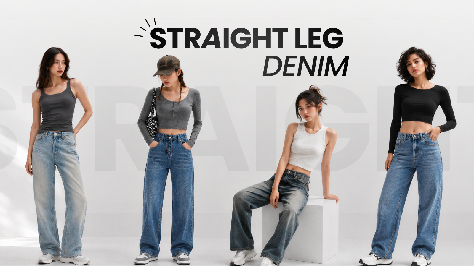 Women Straight Leg Jeans