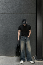 Blue Screen Super Baggy Jeans