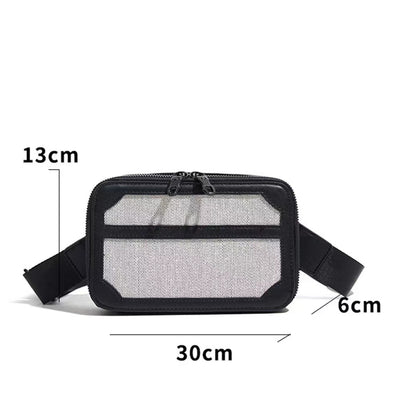 Compact Box Crossbody Bag