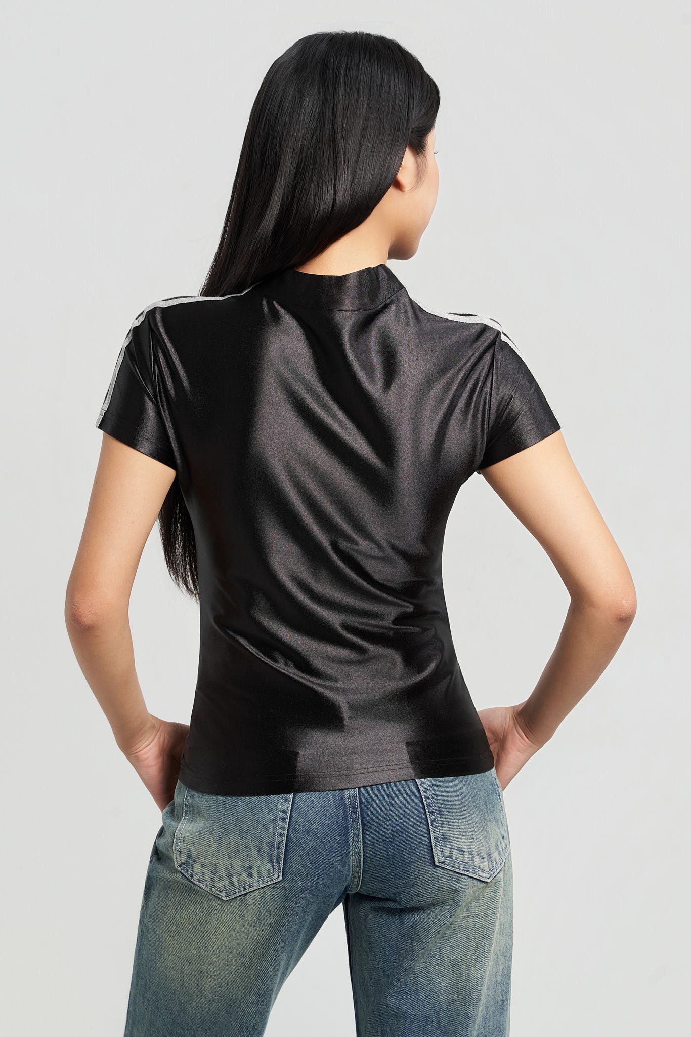 Level Up Racer Jersey Top