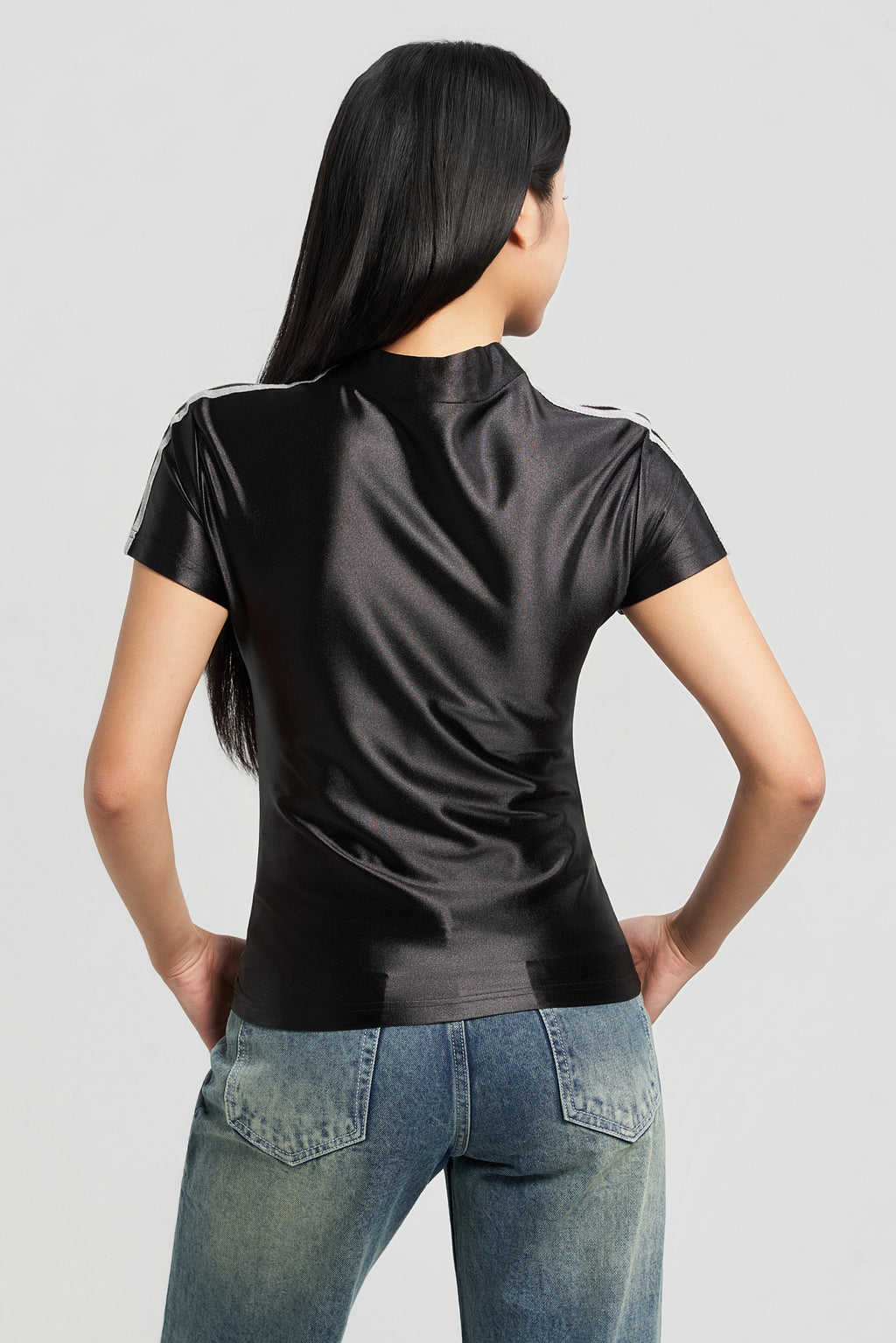 Level Up Racer Jersey Top