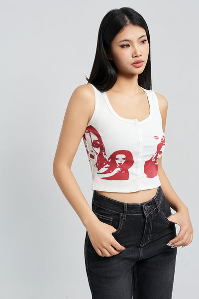 Art Form Button Up Top