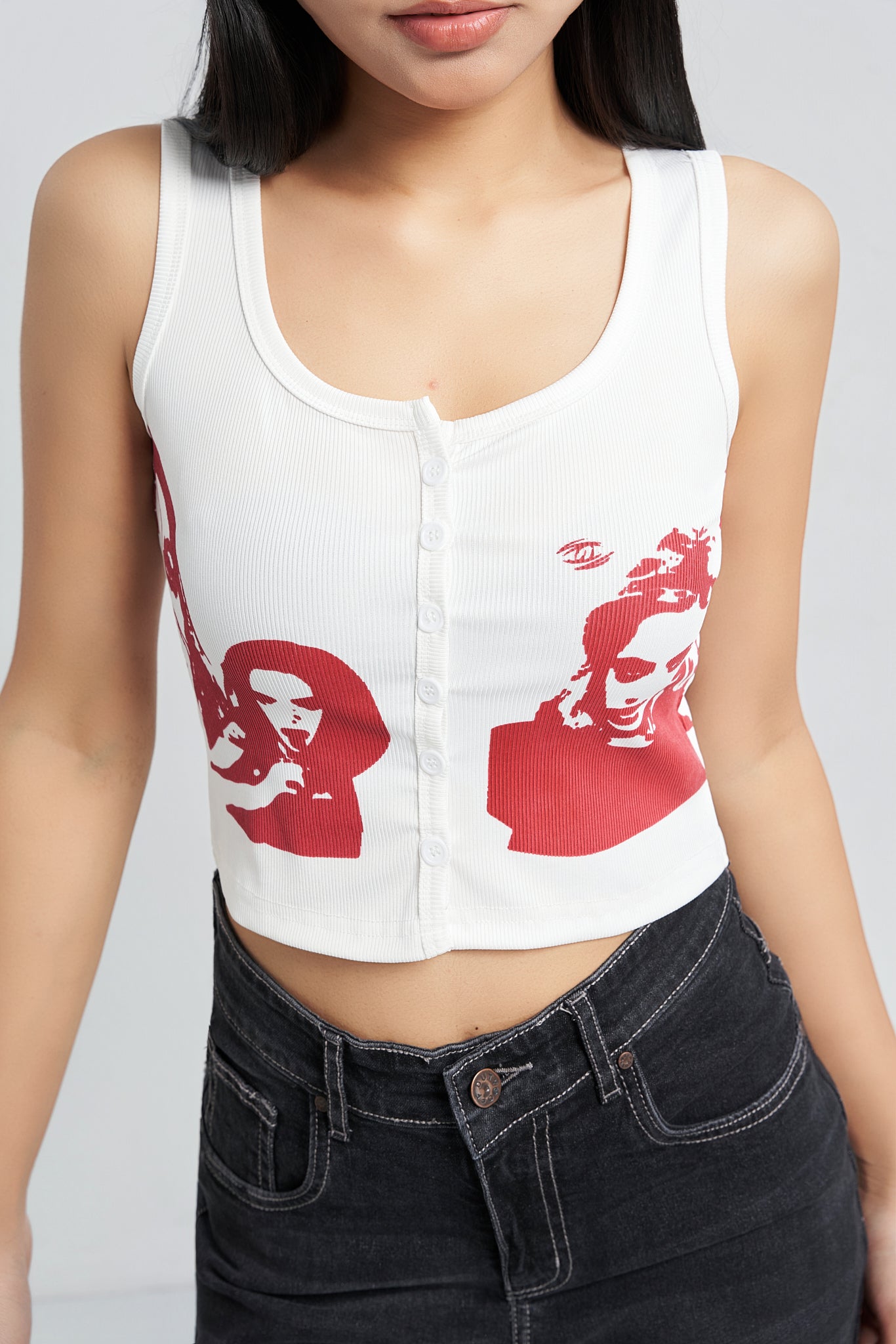 Art Form Button Up Top