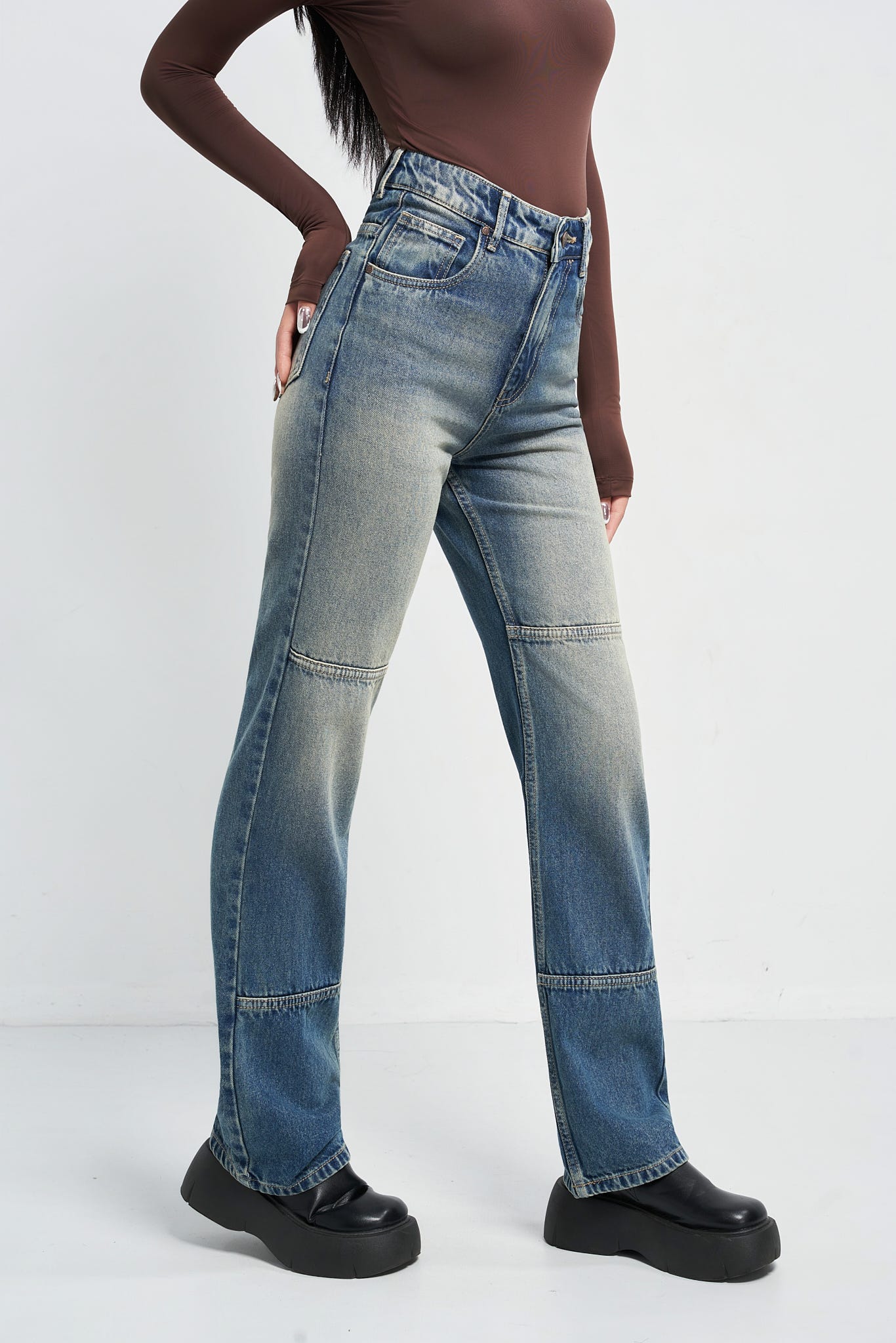 Fierce Flow Straight Fit Jeans