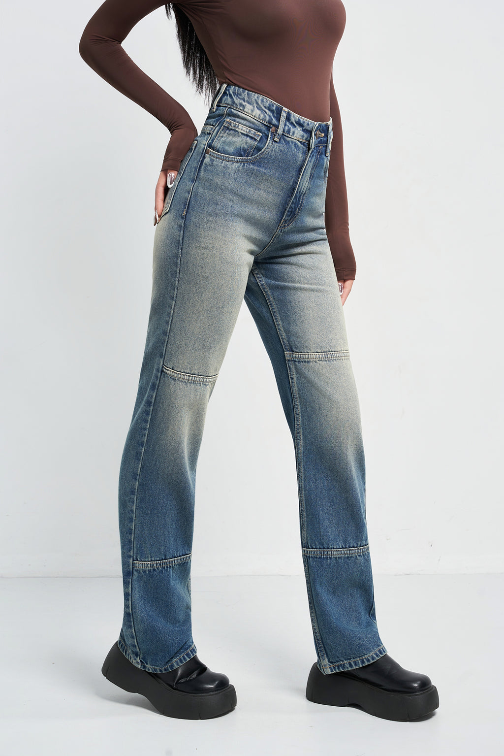 Fierce Flow Straight Fit Jeans