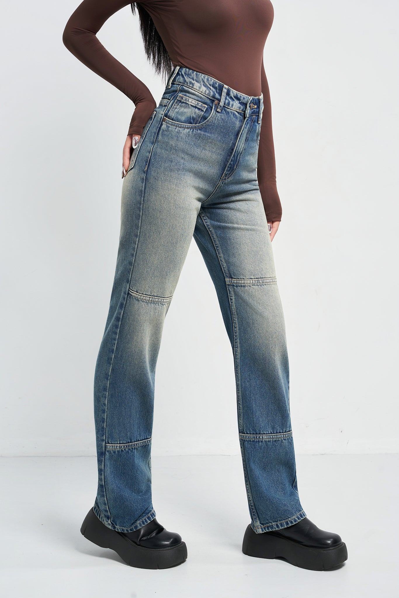 Fierce Flow Straight Fit Jeans