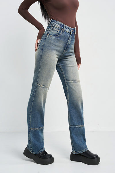 Fierce Flow Straight Fit Jeans