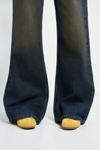 Desert Blue Dust Wide Leg Jeans