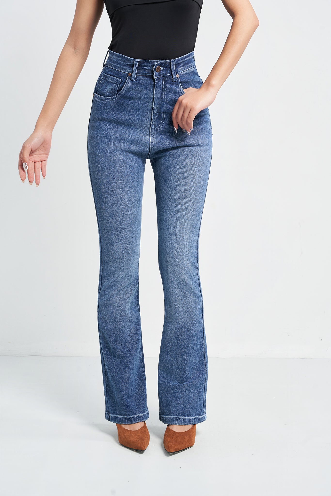 West Side Blue Bootcut Jeans