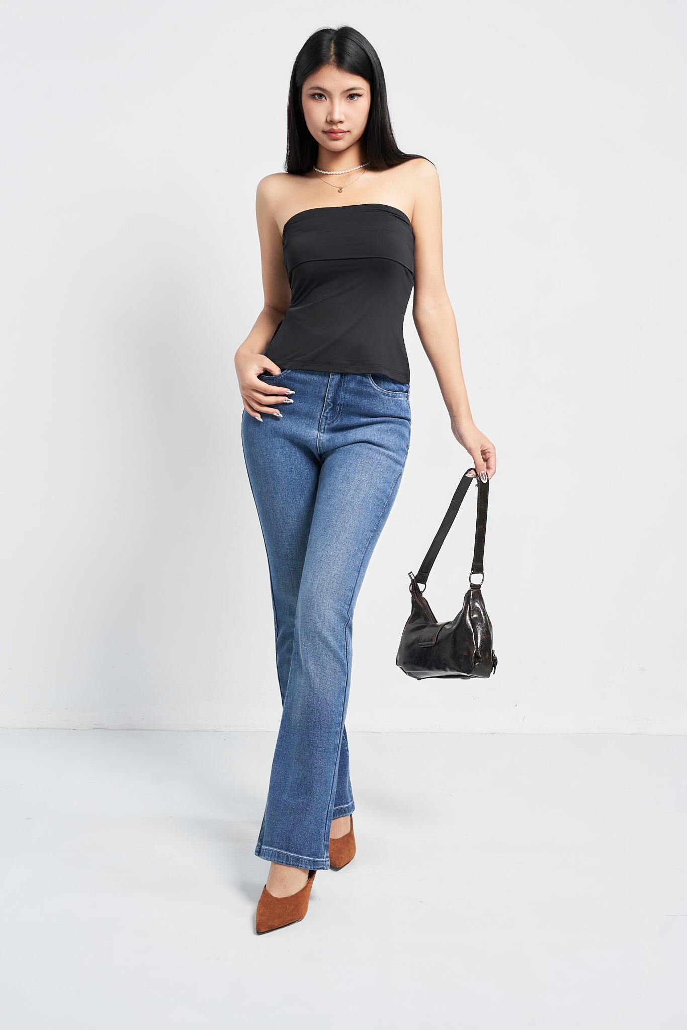 West Side Blue Bootcut Jeans