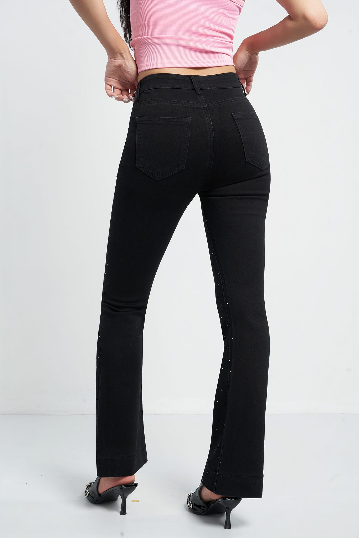 Black Blaze Bootcut Jeans
