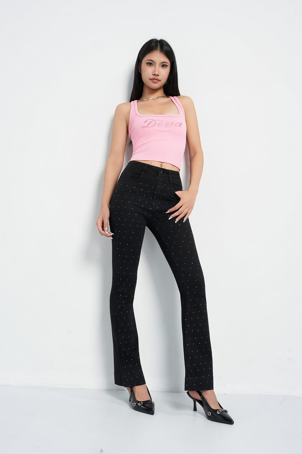 Black Blaze Bootcut Jeans