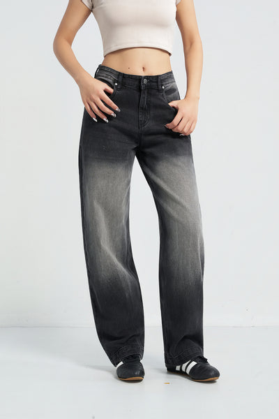 Night Flame Baggy Jeans