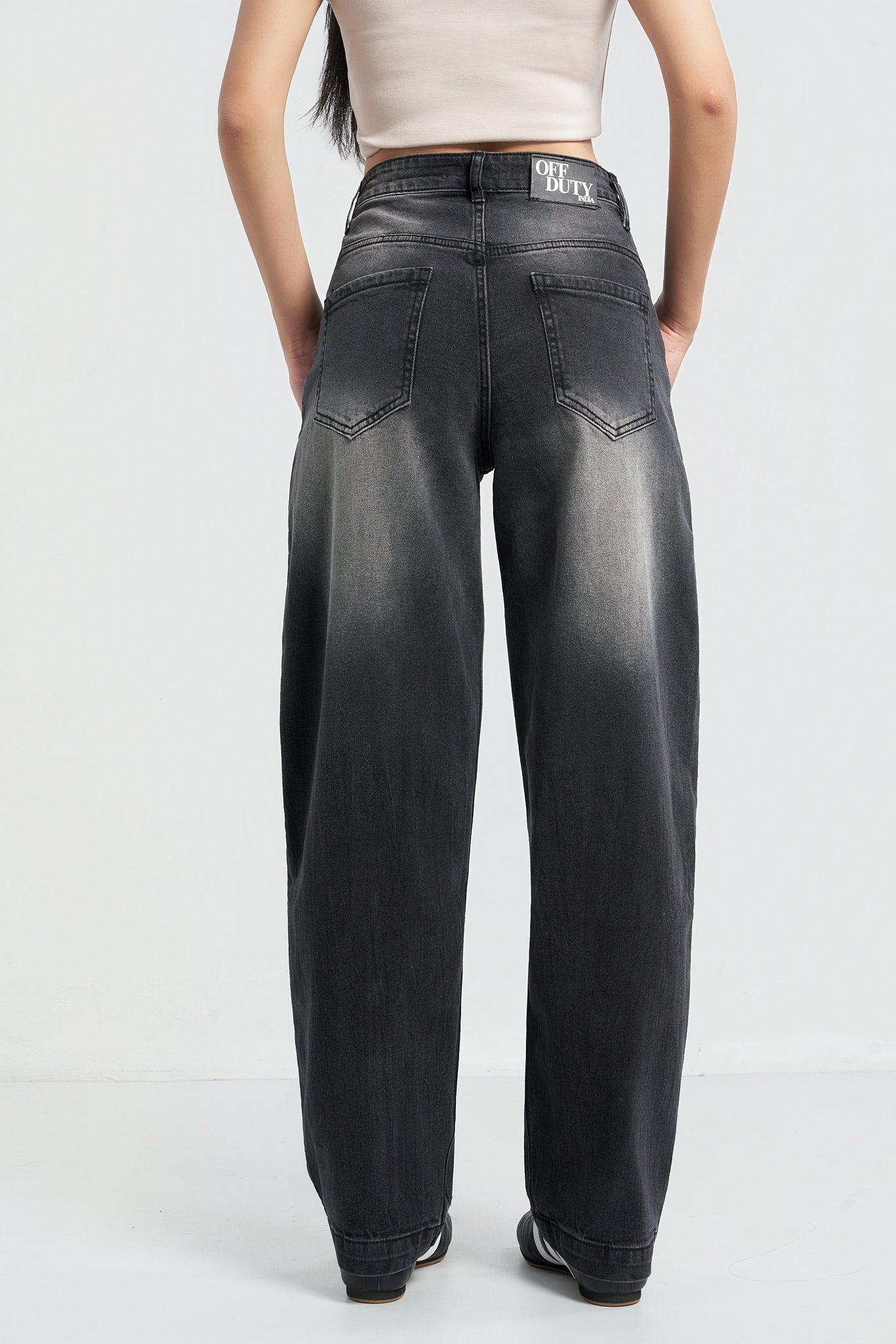 Night Flame Baggy Jeans