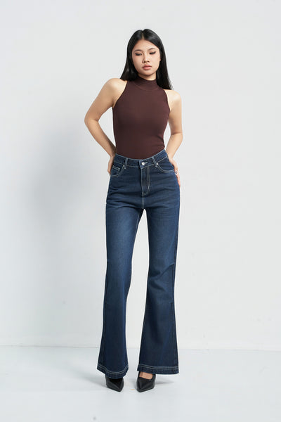 Static Fade Flare Jeans