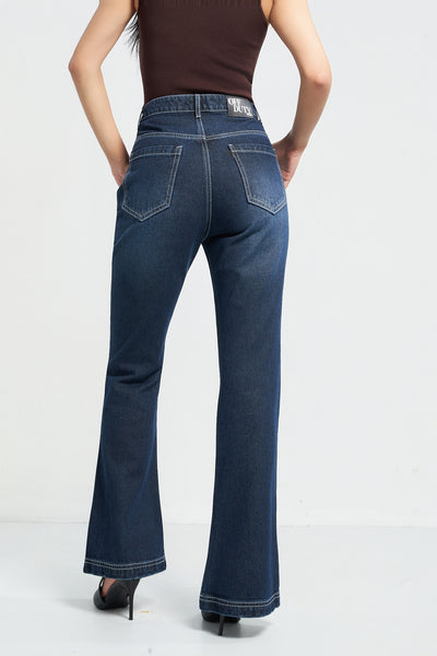 Static Fade Flare Jeans