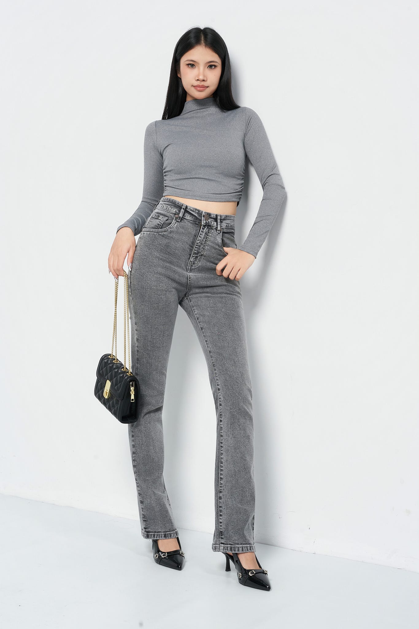 Vapor Fade Bootcut Jeans