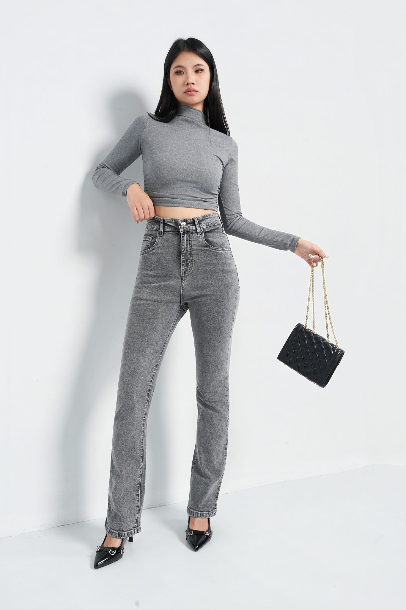 Vapor Fade Bootcut Jeans