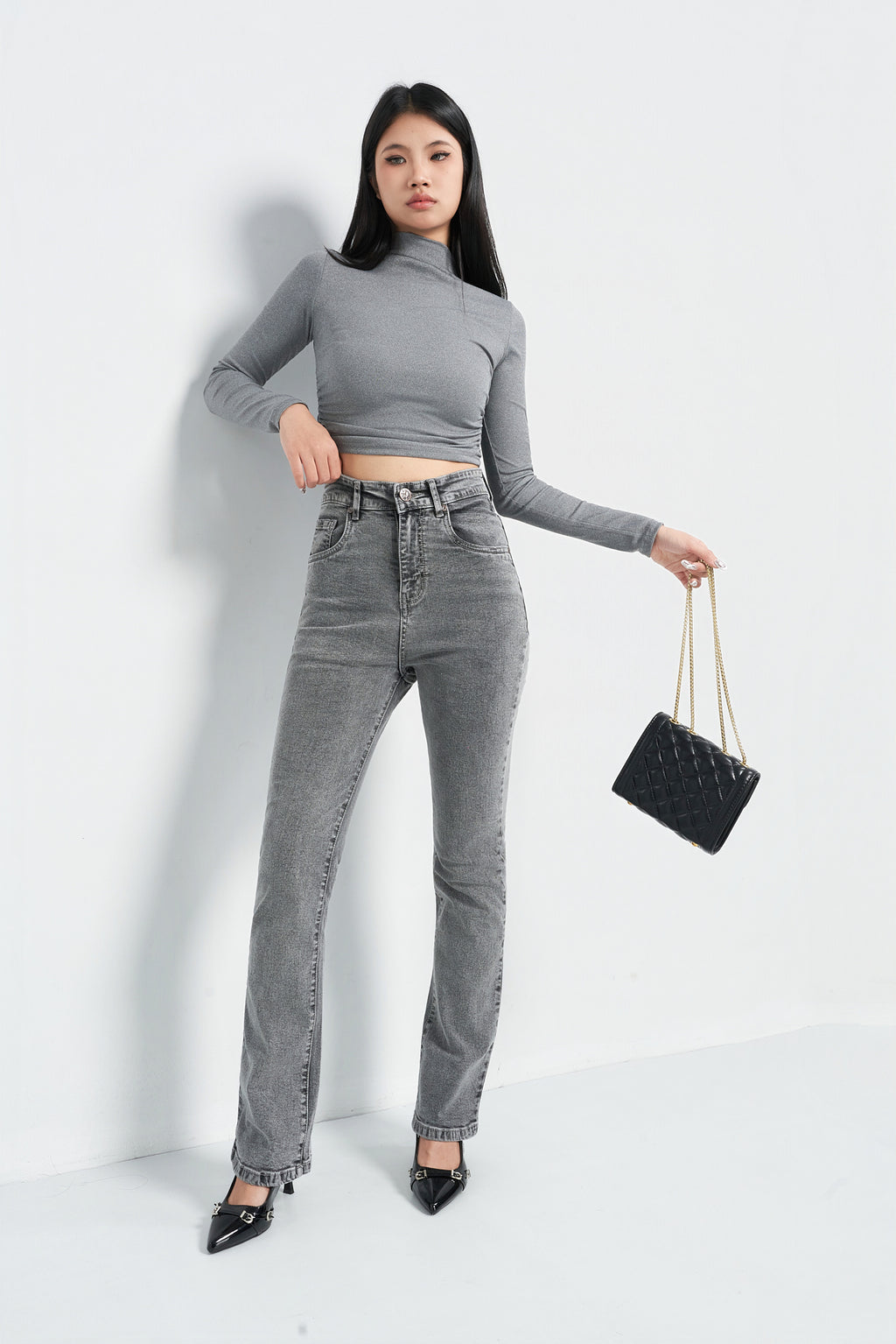 Vapor Fade Bootcut Jeans