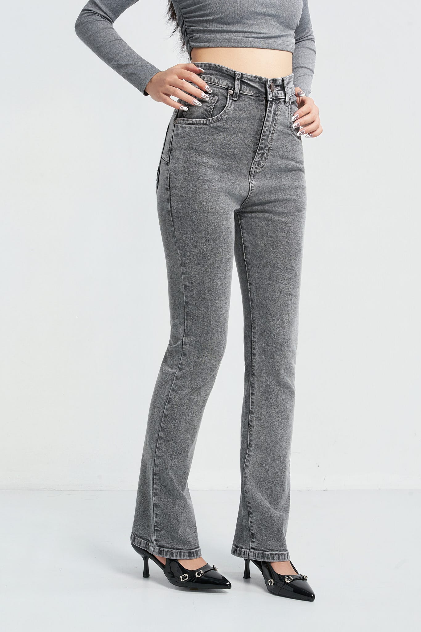 Vapor Fade Bootcut Jeans