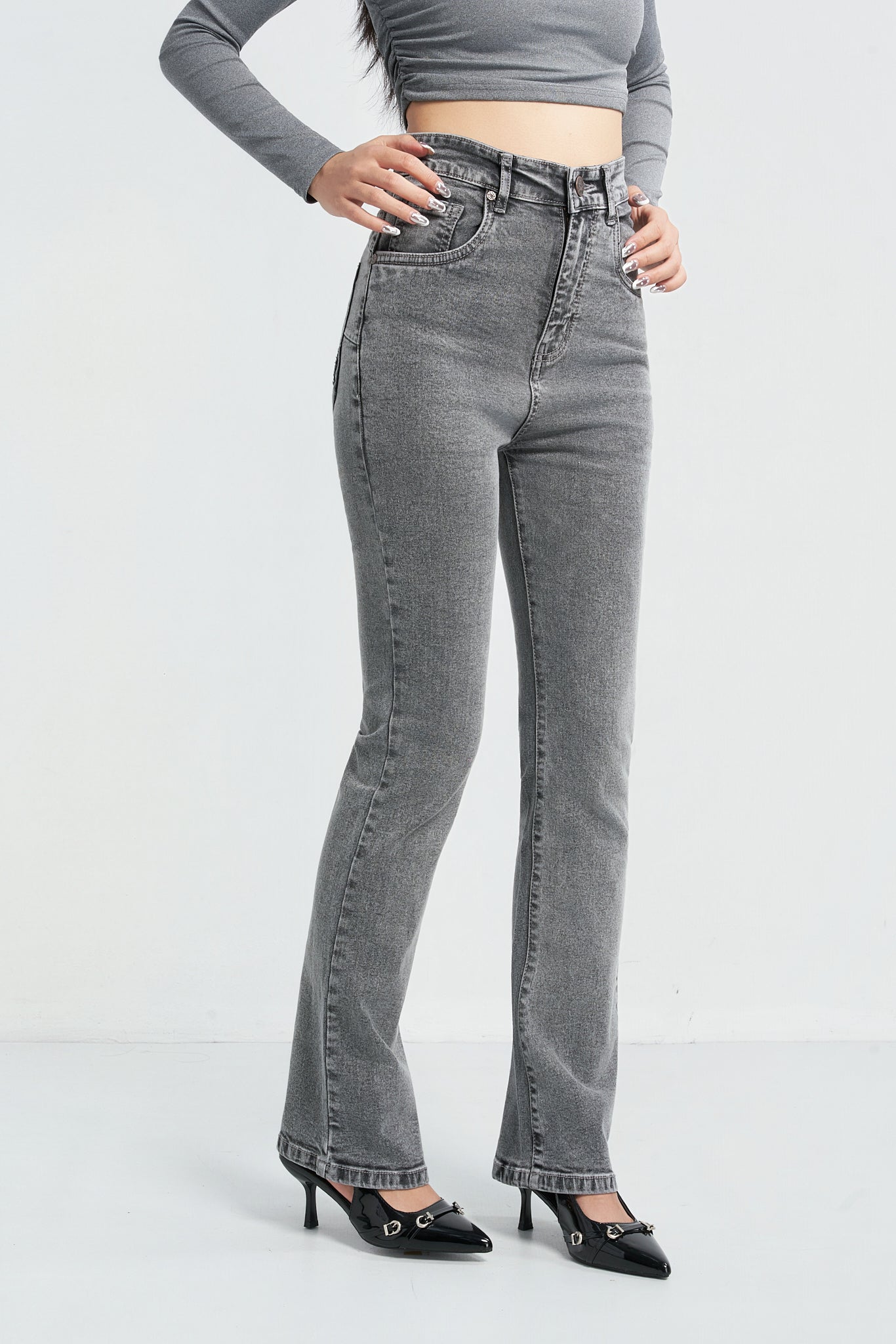 Vapor Fade Bootcut Jeans