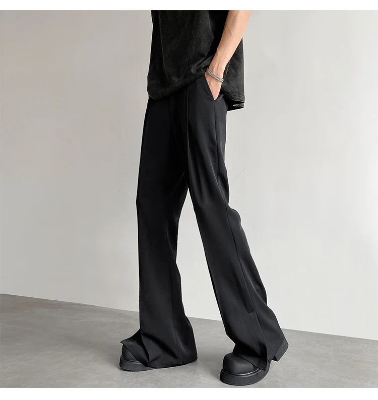 Men Korean Bootcut Pants Offduty India