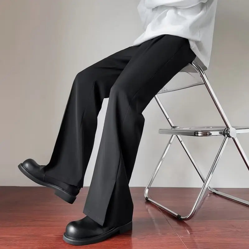 Men Korean Bootcut Pants - Image 7