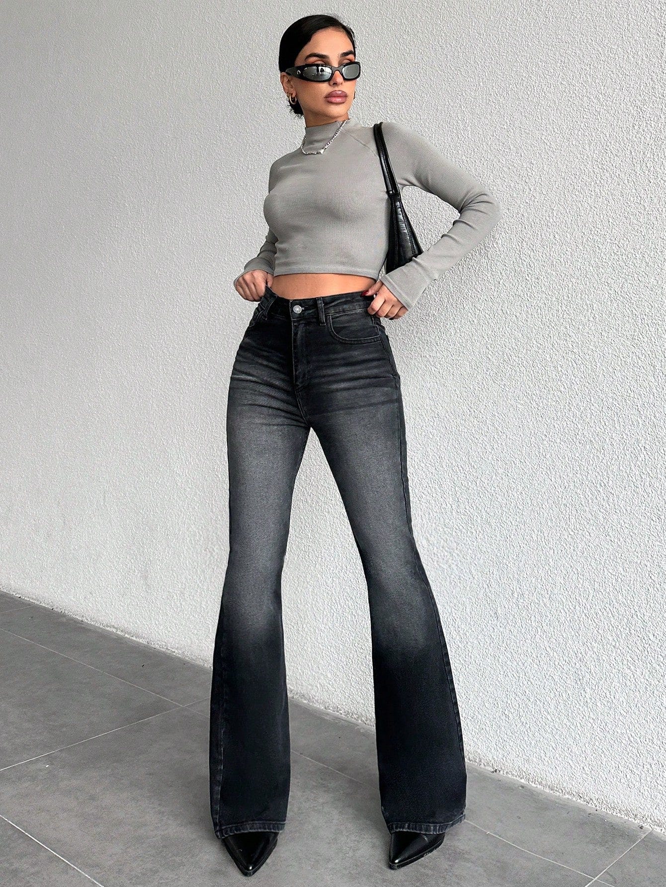 Midnight Ash Bootcut Jeans