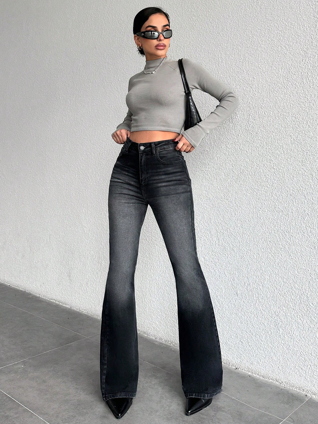 Midnight Ash Bootcut Jeans