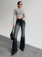 Midnight Ash Bootcut Jeans