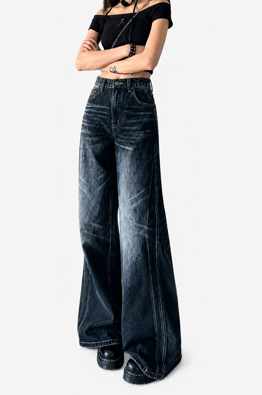 Baddie Breakup Flare Jeans