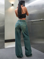 Shade Flow Wide Leg Jeans
