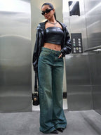 Shade Flow Wide Leg Jeans