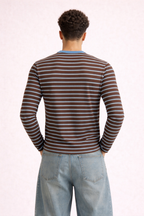 Stripe Mode Long Sleeve Tshirt