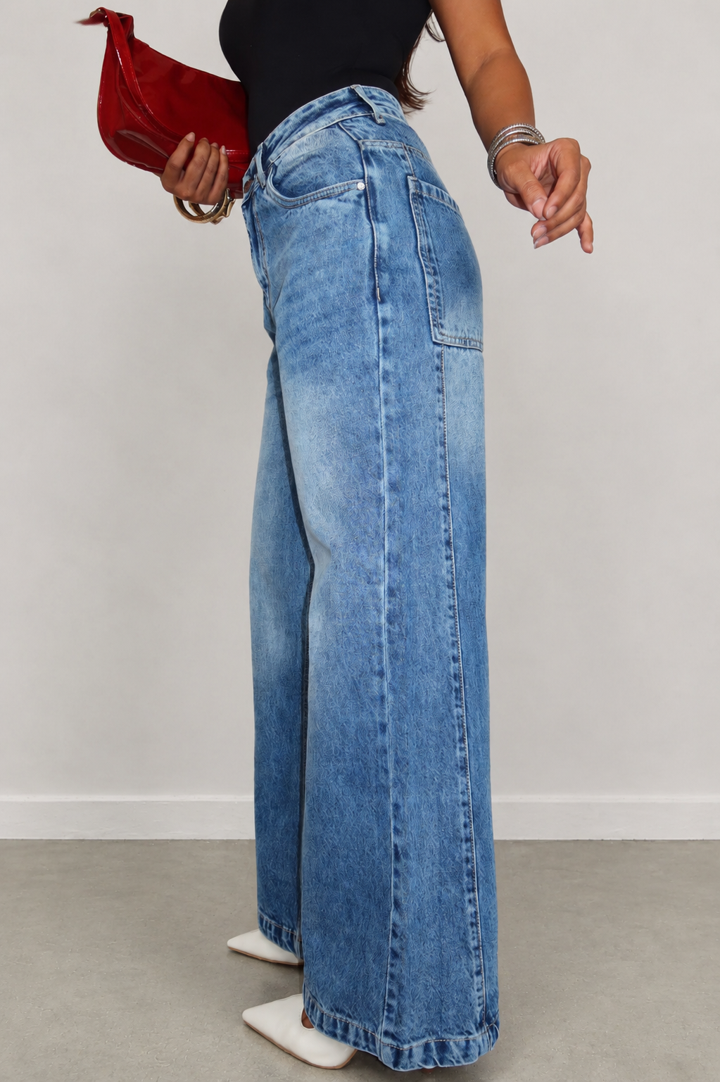 Backfield Aura Wide Leg Jeans
