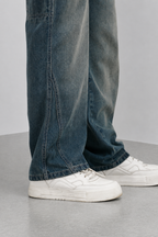 Take It Easy Blue Baggy Jeans