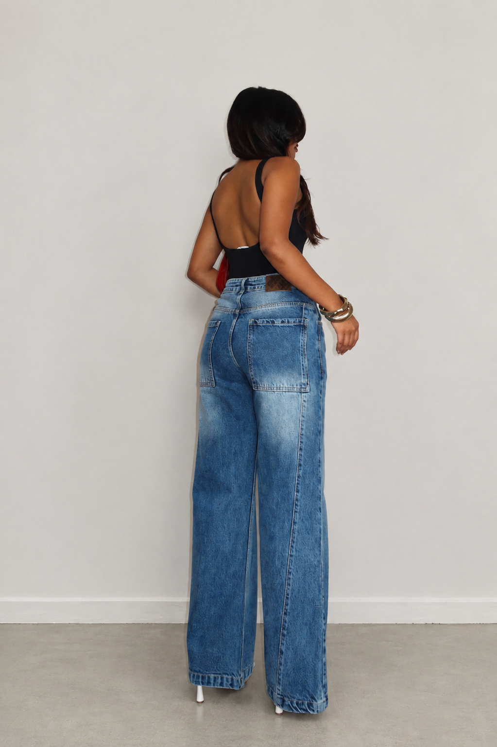 Backfield Aura Wide Leg Jeans