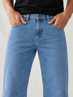 Cool Blue Vintage Bootcut Jeans