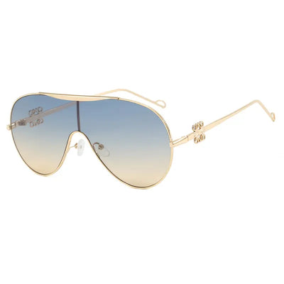 Elite Oversized Aviator Sunglasses