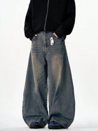 Antique Blue Baggy Japan Fit Jeans