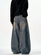 Antique Blue Baggy Japan Fit Jeans