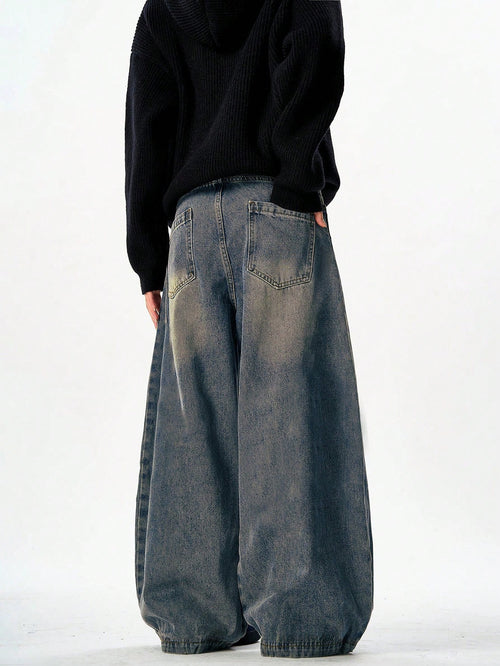 Antique Blue Baggy Japan Fit Jeans